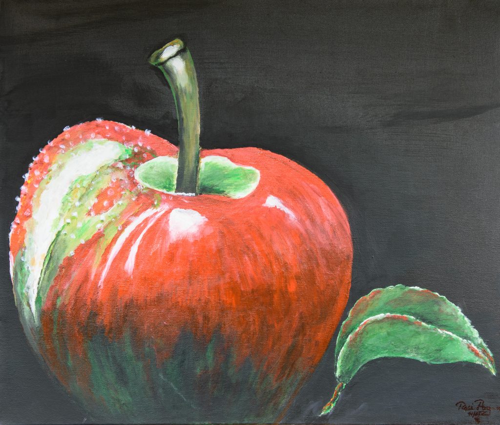 Die Versuchung, Bild Nr. 156 - Acryl 50x60