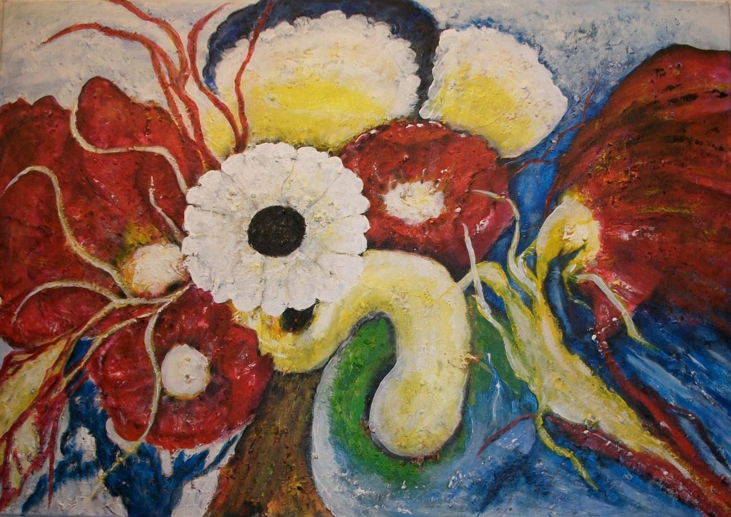 Farbenpracht, Bild Nr. 23, Acryl 70x100