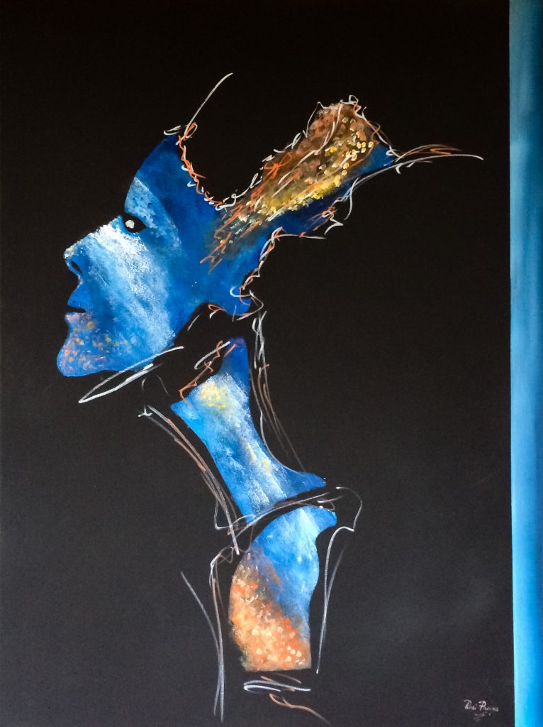 Nofretete, Nr. 146 in Acryl 60x80